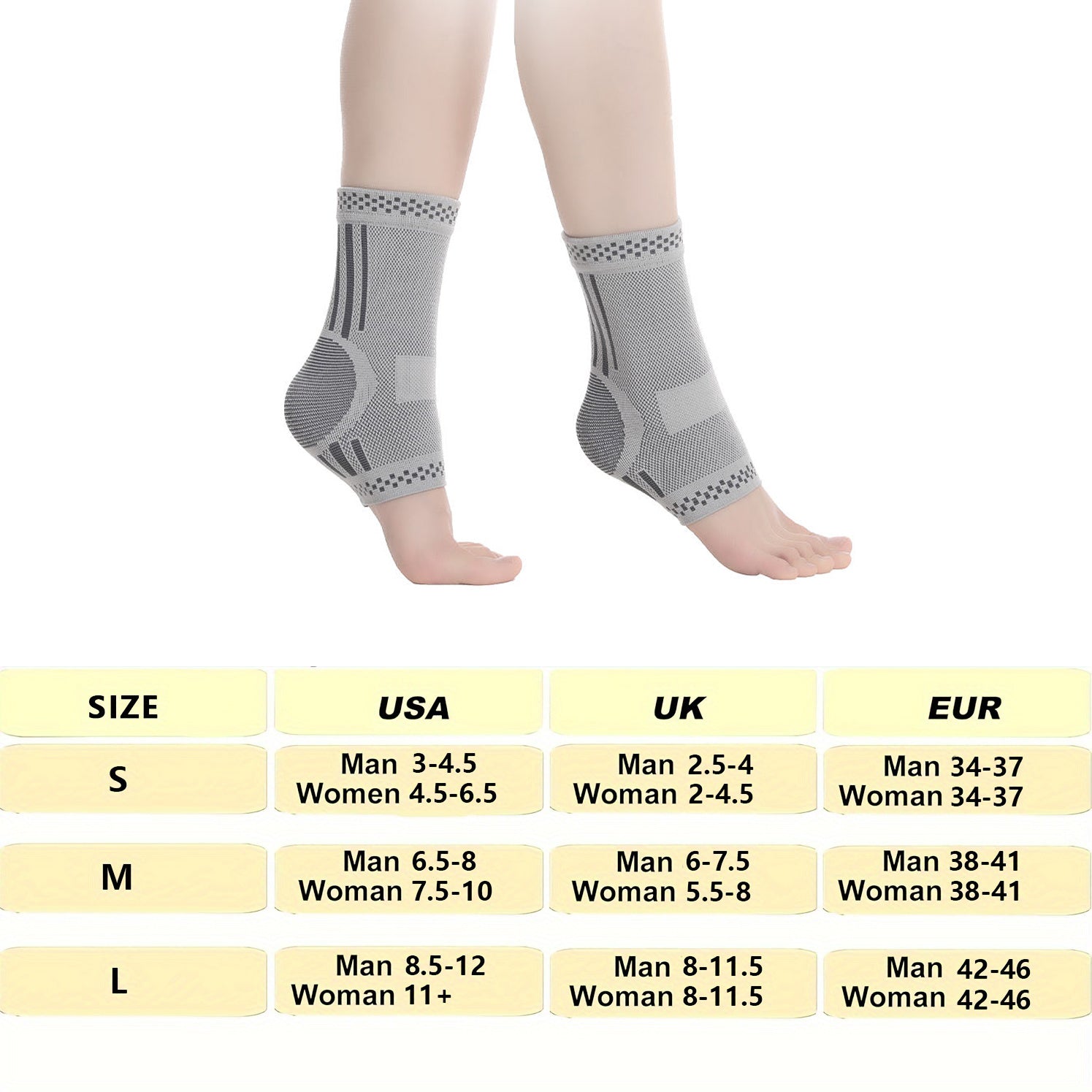 Graphene Ankle Support Brace for Pain Relie