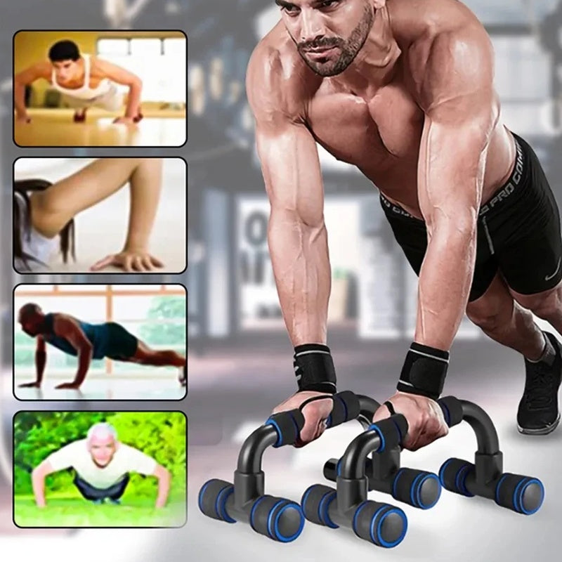 U-Shaped Push-Up Bars with Foam Grip